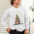 Christmas Tree Of Books Holiday Unisex Long Sleeve T-Shirt Christmas Tree Of Books Holiday Unisex Long Sleeve T-Shirt