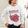 Clifford The Big Red Dog Clifford And Emily Book Cover Unisex Long Sleeve T-Shirt Clifford The Big Red Dog Clifford And Emily Book Cover Unisex Long Sleeve T-Shirt