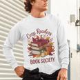 Cozy Readers Book Society Fall Autumn Floral Pumpkin Season Unisex Long Sleeve T-Shirt Cozy Readers Book Society Fall Autumn Floral Pumpkin Season Unisex Long Sleeve T-Shirt