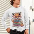 Cute Fox Read More Be Kind Stay Weird Reader Geek Book Lover Unisex Long Sleeve T-Shirt Cute Fox Read More Be Kind Stay Weird Reader Geek Book Lover Unisex Long Sleeve T-Shirt
