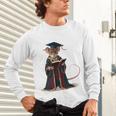Cute Mouse Reading Book Graduation Unisex Long Sleeve T-Shirt