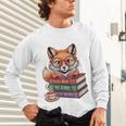 Cute Nerdy Fox Read Books Be Kind Stay Weird Book Club Premium Tri-Blend Unisex Long Sleeve T-Shirt Cute Nerdy Fox Read Books Be Kind Stay Weird Book Club Premium Tri-Blend Unisex Long Sleeve T-Shirt