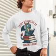 Dark Romance Romantasy Easily Distracted By Dragons & Books Unisex Long Sleeve T-Shirt Dark Romance Romantasy Easily Distracted By Dragons & Books Unisex Long Sleeve T-Shirt
