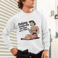 Defying Censorship One Page At a Time Read Banned Books Unisex Long Sleeve T-Shirt