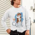 Disney Ink And Paint Shere Khan From The Jungle Book 1967 Unisex Long Sleeve T-Shirt