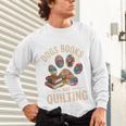Dogs Books And Quilting Unisex Long Sleeve T-Shirt