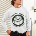 Earth Day 2025 Save Earth It´s Only Planet With Books Reader Unisex Long Sleeve T-Shirt Earth Day 2025 Save Earth It´s Only Planet With Books Reader Unisex Long Sleeve T-Shirt