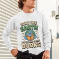Earth Day Save Earth It´s Only Planet With Books Reader Unisex Long Sleeve T-Shirt