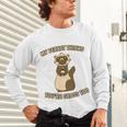 Ew People Ferret Saying Mask Introvert Ferrets Unisex Long Sleeve T-Shirt