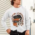 Fall Book Teacher Cat Books Halloween Autumn Librarian Unisex Long Sleeve T-Shirt Fall Book Teacher Cat Books Halloween Autumn Librarian Unisex Long Sleeve T-Shirt