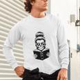 Good Girls Read Bad Books Skeleton Unisex Long Sleeve T-Shirt Good Girls Read Bad Books Skeleton Unisex Long Sleeve T-Shirt