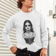 Gothic Goth Girl Woman Movie Book Art Unisex Long Sleeve T-Shirt