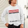 Guest Book Wir Waren Dabei Mein 57 Geburtstag German Unisex Long Sleeve T-Shirt