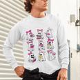 Halloween Pink Ghost Read More Books Spooky Boo Teacher Kids Unisex Long Sleeve T-Shirt Halloween Pink Ghost Read More Books Spooky Boo Teacher Kids Unisex Long Sleeve T-Shirt