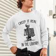 Halloween Skeleton Pun Book Lover Library Joke Unisex Long Sleeve T-Shirt