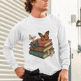 Life Is Better With Butterflies And Books Cute Butterfly Unisex Long Sleeve T-Shirt