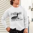 Loon Bird Pun Leave Me A Loon Nature For Introverts Unisex Long Sleeve T-Shirt Loon Bird Pun Leave Me A Loon Nature For Introverts Unisex Long Sleeve T-Shirt