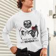 Love Me Like My Demons Do Dark Romance Merch Smutty Book Unisex Long Sleeve T-Shirt
