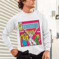Marvel Universe Classic Dazzler Vintage Comic Book Cover Unisex Long Sleeve T-Shirt