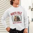 North Pole Book Club Hot Cocoa Bookworm Christmas Xmas Unisex Long Sleeve T-Shirt North Pole Book Club Hot Cocoa Bookworm Christmas Xmas Unisex Long Sleeve T-Shirt