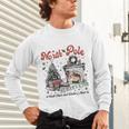 North Pole Book Club Book Lover Bookish Bookworm Christmas Unisex Long Sleeve T-Shirt