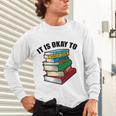 It Is Okay To Be a Grumpy Old Man Book Lover Premium Unisex Long Sleeve T-Shirt