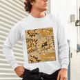 Orange Comic Book Orange Color Graphic Premium Tri-Blend Unisex Long Sleeve T-Shirt
