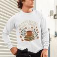 Plants Books And Coffee Nature Leaves Reading Book Lover Premium Tri-Blend Unisex Long Sleeve T-Shirt Plants Books And Coffee Nature Leaves Reading Book Lover Premium Tri-Blend Unisex Long Sleeve T-Shirt
