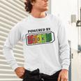 Powered By Books Bookworm Librarian Reading Unisex Long Sleeve T-Shirt