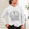 Im A Privilege Vintage Book Illustration Unisex Long Sleeve T-Shirt Im A Privilege Vintage Book Illustration Unisex Long Sleeve T-Shirt