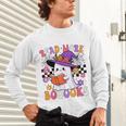 Read More Books Ghost Reading Book Teacher Halloween Unisex Long Sleeve T-Shirt Read More Books Ghost Reading Book Teacher Halloween Unisex Long Sleeve T-Shirt