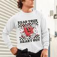 Read Your Heart Out Teacher Valentines Book Lover Unisex Long Sleeve T-Shirt Read Your Heart Out Teacher Valentines Book Lover Unisex Long Sleeve T-Shirt