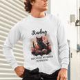 Reading Because Murder Is Wrong Books And Cats Book Lovers Unisex Long Sleeve T-Shirt