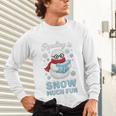 Reading Is Snow Much Fun Book Lover Winter Snowman Humor Unisex Long Sleeve T-Shirt Reading Is Snow Much Fun Book Lover Winter Snowman Humor Unisex Long Sleeve T-Shirt