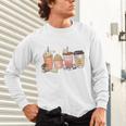 Reading Tea Coffee And Books Unisex Long Sleeve T-Shirt