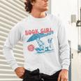 Retro Book Girl Summer Beach Vacation For Book Lover Unisex Long Sleeve T-Shirt Retro Book Girl Summer Beach Vacation For Book Lover Unisex Long Sleeve T-Shirt
