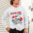 Retro Book Girl Summer For Women Beach Reading Unisex Long Sleeve T-Shirt Retro Book Girl Summer For Women Beach Reading Unisex Long Sleeve T-Shirt