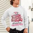 Retro Groovy Valentine Men Women Kid Tees By Emily All Booked For Valentines Book Reading Bookworm Nerdy Unisex Long Sleeve T-Shirt Retro Groovy Valentine Men Women Kid Tees By Emily All Booked For Valentines Book Reading Bookworm Nerdy Unisex Long Sleeve T-Shirt