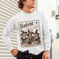 Salem Book Club Bookish Halloween Retro Salem Witch Book Unisex Long Sleeve T-Shirt Salem Book Club Bookish Halloween Retro Salem Witch Book Unisex Long Sleeve T-Shirt