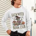 Salem Witch Book Club Raccoon Reading Unisex Long Sleeve T-Shirt Salem Witch Book Club Raccoon Reading Unisex Long Sleeve T-Shirt
