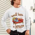 Smut Reader Be A Good Girl & Spread Those Pages Spicy Book Unisex Long Sleeve T-Shirt Smut Reader Be A Good Girl & Spread Those Pages Spicy Book Unisex Long Sleeve T-Shirt