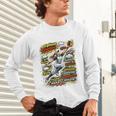 Softball Outfielder Best Traits Brave Retro Comic Book Art Premium Tri-Blend Unisex Long Sleeve T-Shirt Softball Outfielder Best Traits Brave Retro Comic Book Art Premium Tri-Blend Unisex Long Sleeve T-Shirt
