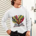 History Education Is Freedom Books Black History Premium Tri-Blend Unisex Long Sleeve T-Shirt