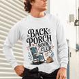 Vintage Reader Author Country Aesthetic Back Porch Book Club Unisex Long Sleeve T-Shirt Vintage Reader Author Country Aesthetic Back Porch Book Club Unisex Long Sleeve T-Shirt