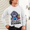 Wild About Reading Book Lover Gorilla Unisex Long Sleeve T-Shirt