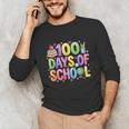 100 Days Of School Book Pencil Teachers Girls Kids 100th Day Unisex Long Sleeve T-Shirt 100 Days Of School Book Pencil Teachers Girls Kids 100th Day Unisex Long Sleeve T-Shirt