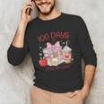 100th Day Of School Teachers 100 Days Of Coffee Chaos Books Unisex Long Sleeve T-Shirt 100th Day Of School Teachers 100 Days Of Coffee Chaos Books Unisex Long Sleeve T-Shirt