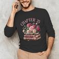 35th Birthday Chapter 35 Birthday Shirt Women Book Lover Unisex Long Sleeve T-Shirt