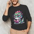 Adorable Book Lover Basilisk With Reading Glasses Cute Unisex Long Sleeve T-Shirt Adorable Book Lover Basilisk With Reading Glasses Cute Unisex Long Sleeve T-Shirt