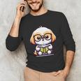 Adorable Book Lover Shih Tzu With Reading Glasses Cute Unisex Long Sleeve T-Shirt Adorable Book Lover Shih Tzu With Reading Glasses Cute Unisex Long Sleeve T-Shirt